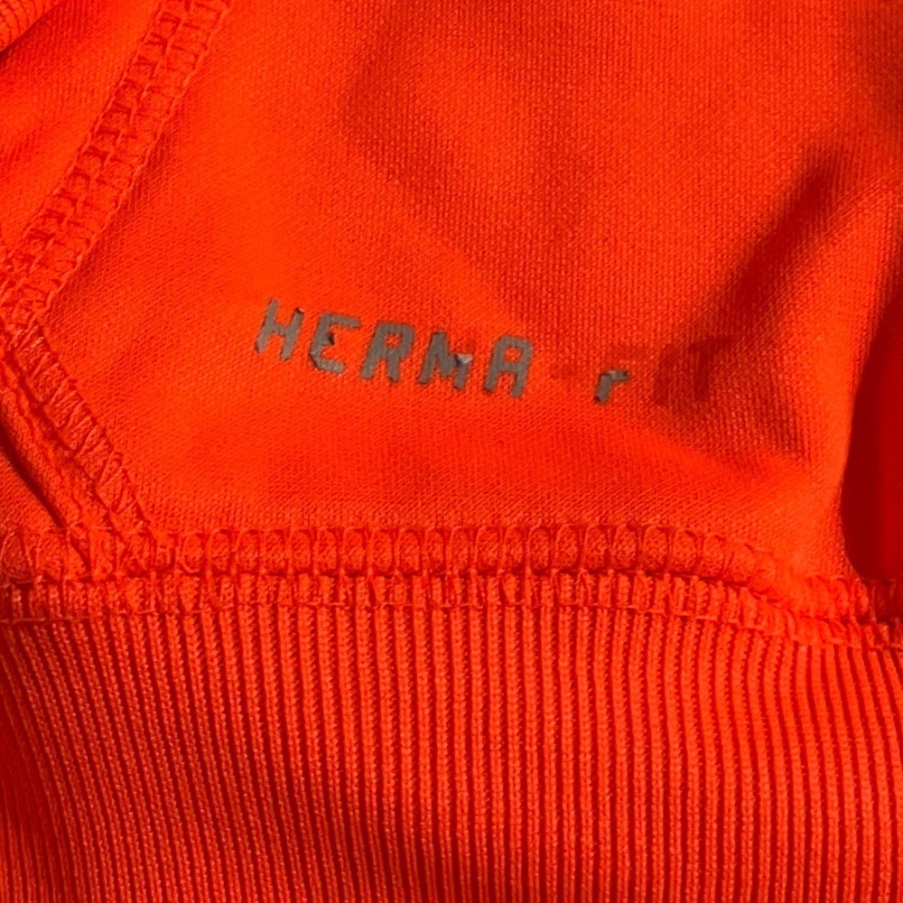 Nike • Neon Orange Blue Sweatshirt - Picture 2 of 5